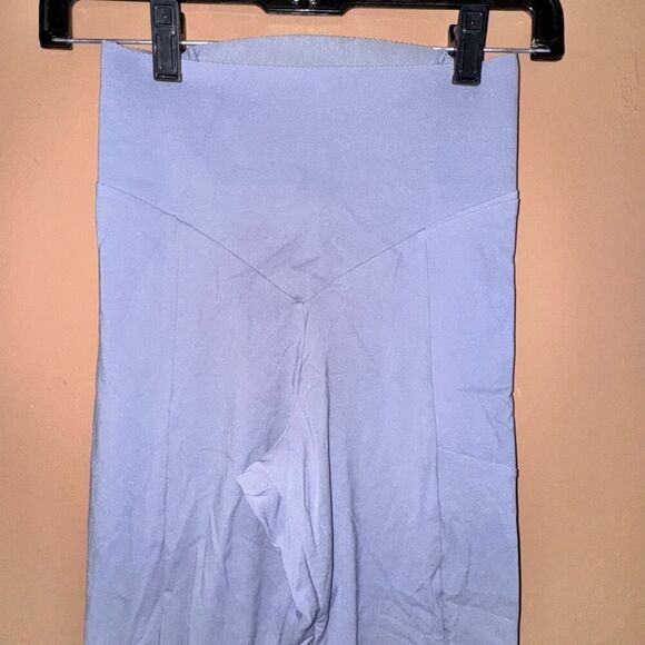 OYSHO Comfortlux Rib High Rise Leggings Periwinkle XS - Picture 6 of 8